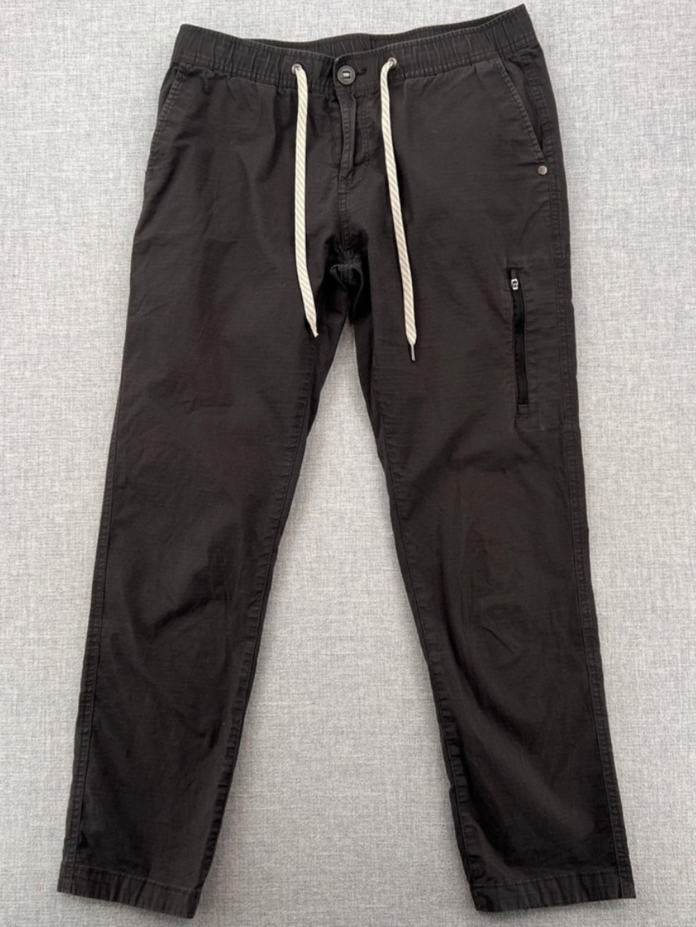 Vuori Ripstop Pant Women Medium Charcoal Gray Drawstring Utility Athleisure